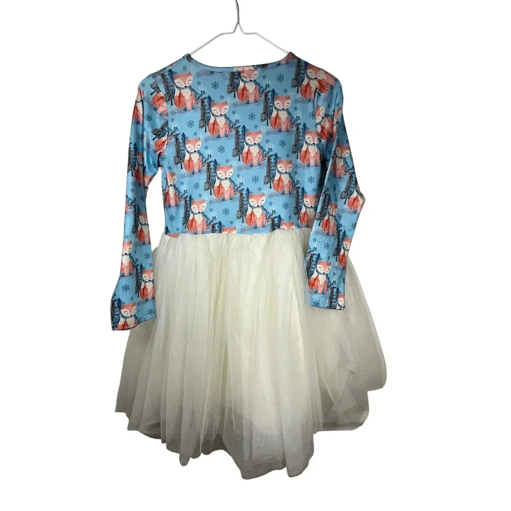 Pete + Lucy Dress Bundle‎ Girls 10/12 Fox Cactus Rainbow Unicorn Kitty Cat